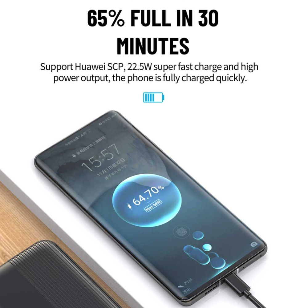 Aspor A320 Power Bank 10000mah 22.5w Fast Charging