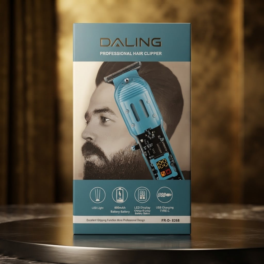 Daling Professional Hair Clipper FR-D 8268