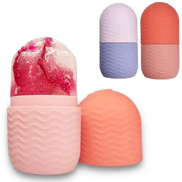 Face Ice contour Roller Silicone Multi Color
