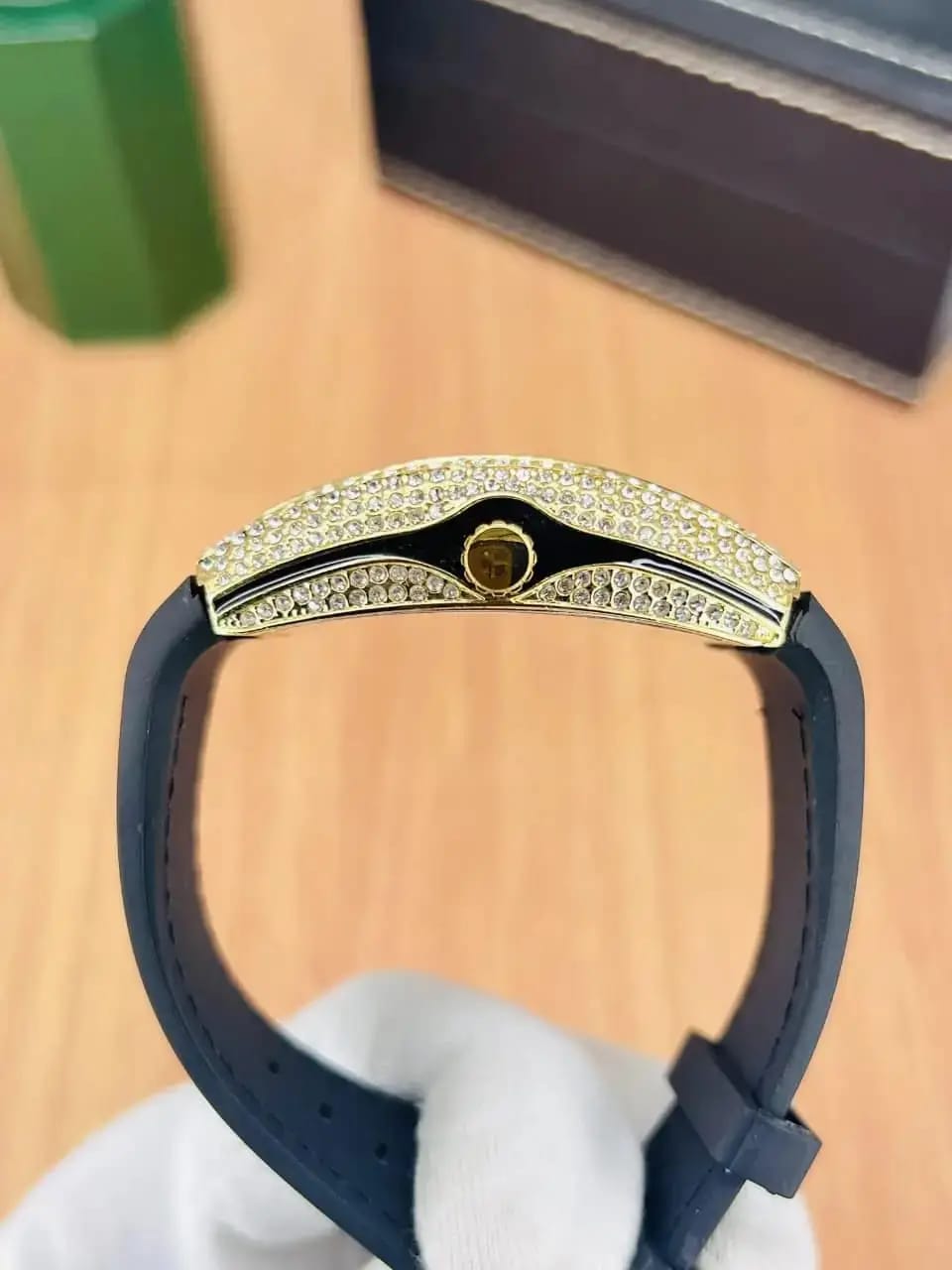 Diamond Stone men's fashion watch photo 4